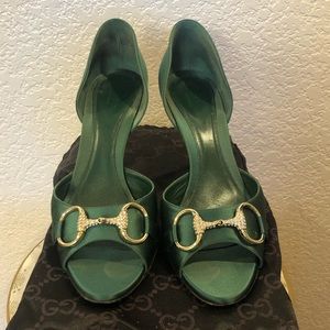 gucci emerald shoes